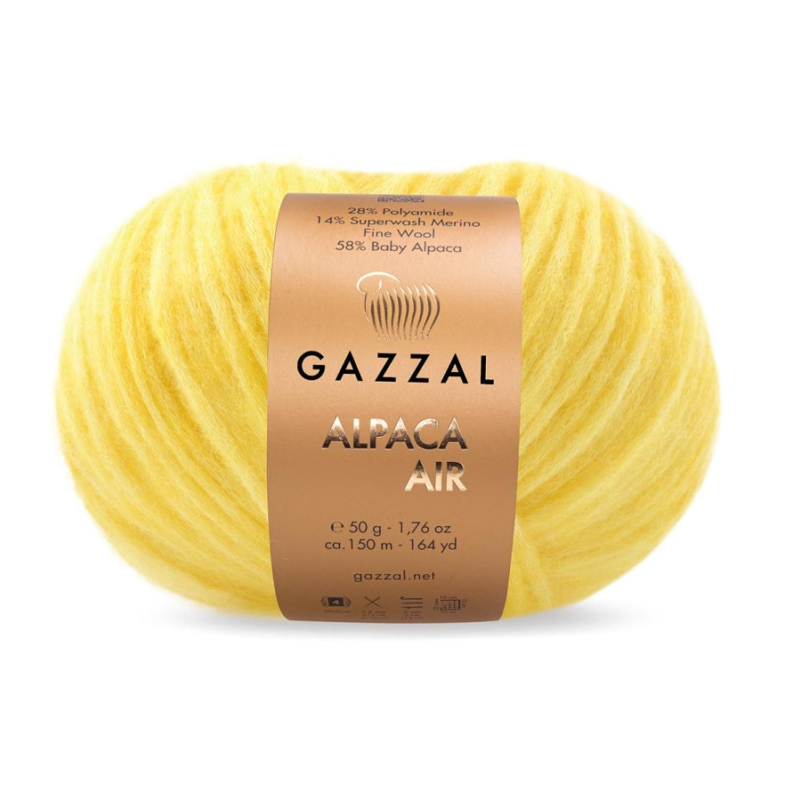 Gazzal Alpaca Air Knitting Yarns