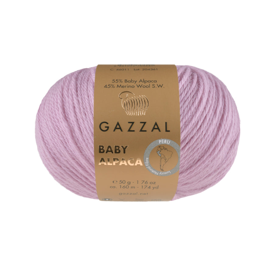 Baby Alpaca & Superwash Merino Wool Blend Yarn – Soft Luxury Fiber | 50g, 160m