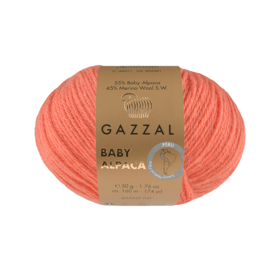 Baby Alpaca & Superwash Merino Wool Blend Yarn – Soft Luxury Fiber | 50g, 160m