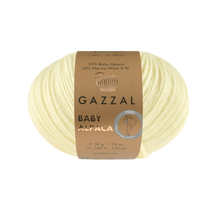 Baby Alpaca & Superwash Merino Wool Blend Yarn – Soft Luxury Fiber | 50g, 160m