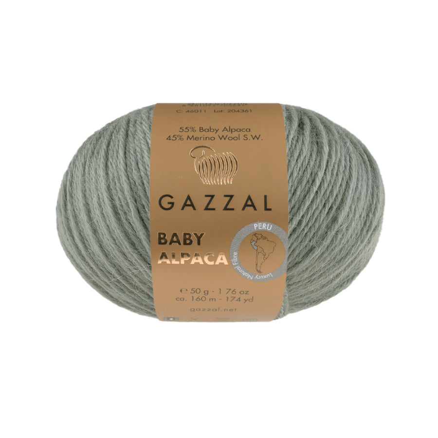 Baby Alpaca & Superwash Merino Wool Blend Yarn – Soft Luxury Fiber | 50g, 160m