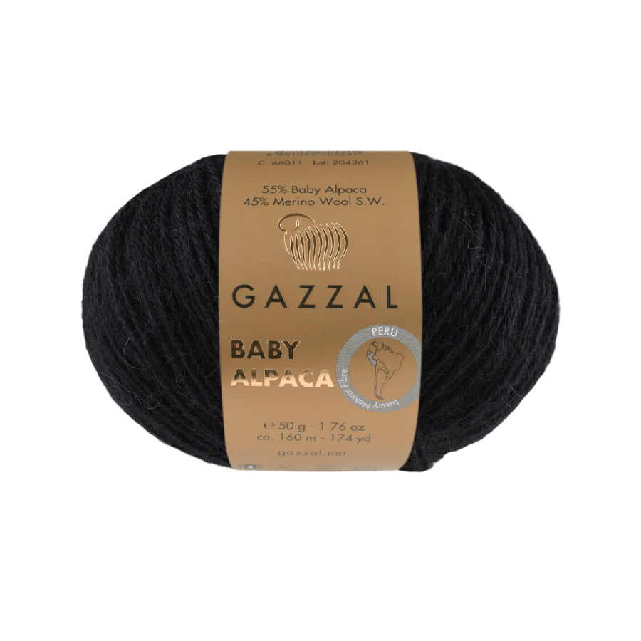 Baby Alpaca & Superwash Merino Wool Blend Yarn – Soft Luxury Fiber | 50g, 160m