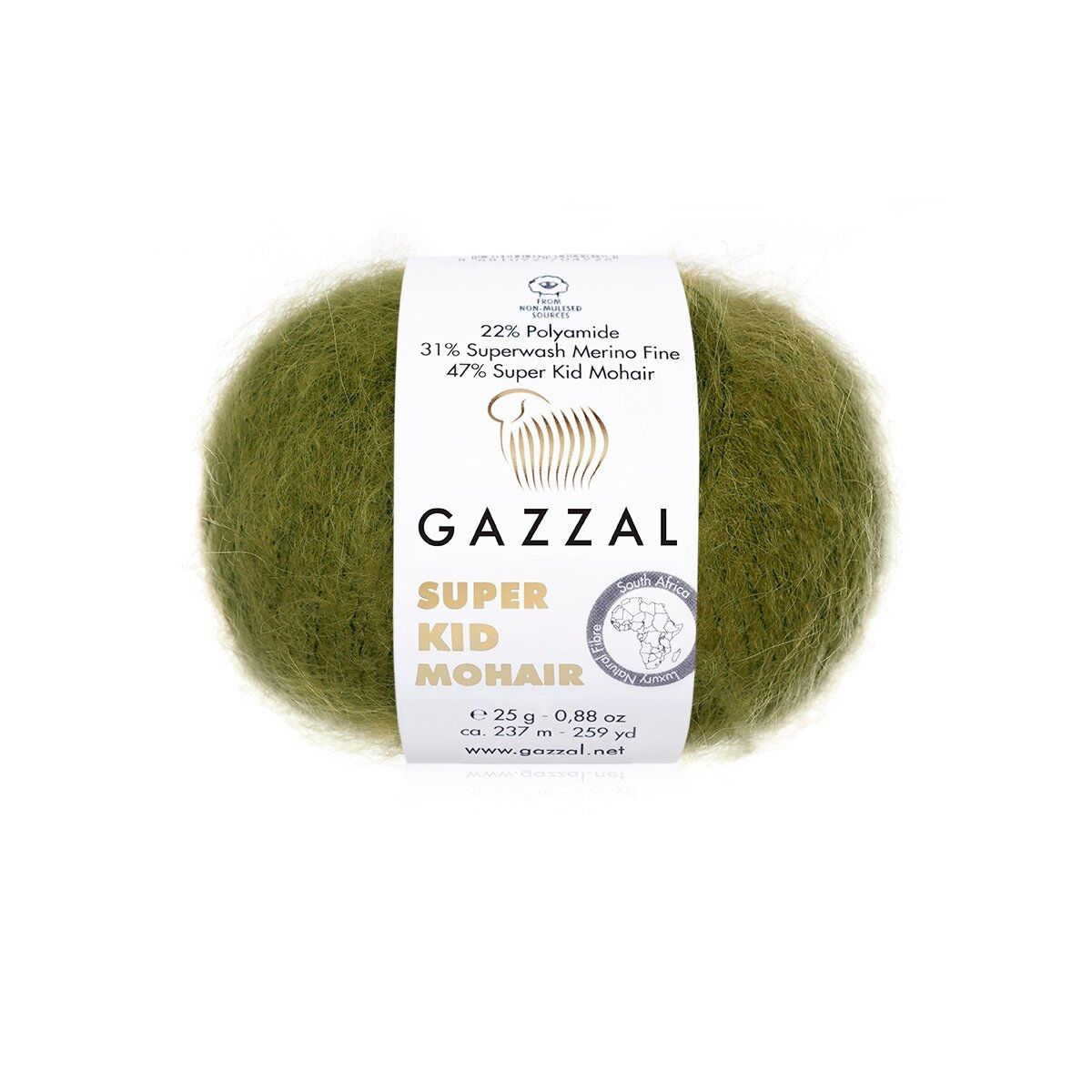 Gazzal Super Kid Mohair Strickgarne