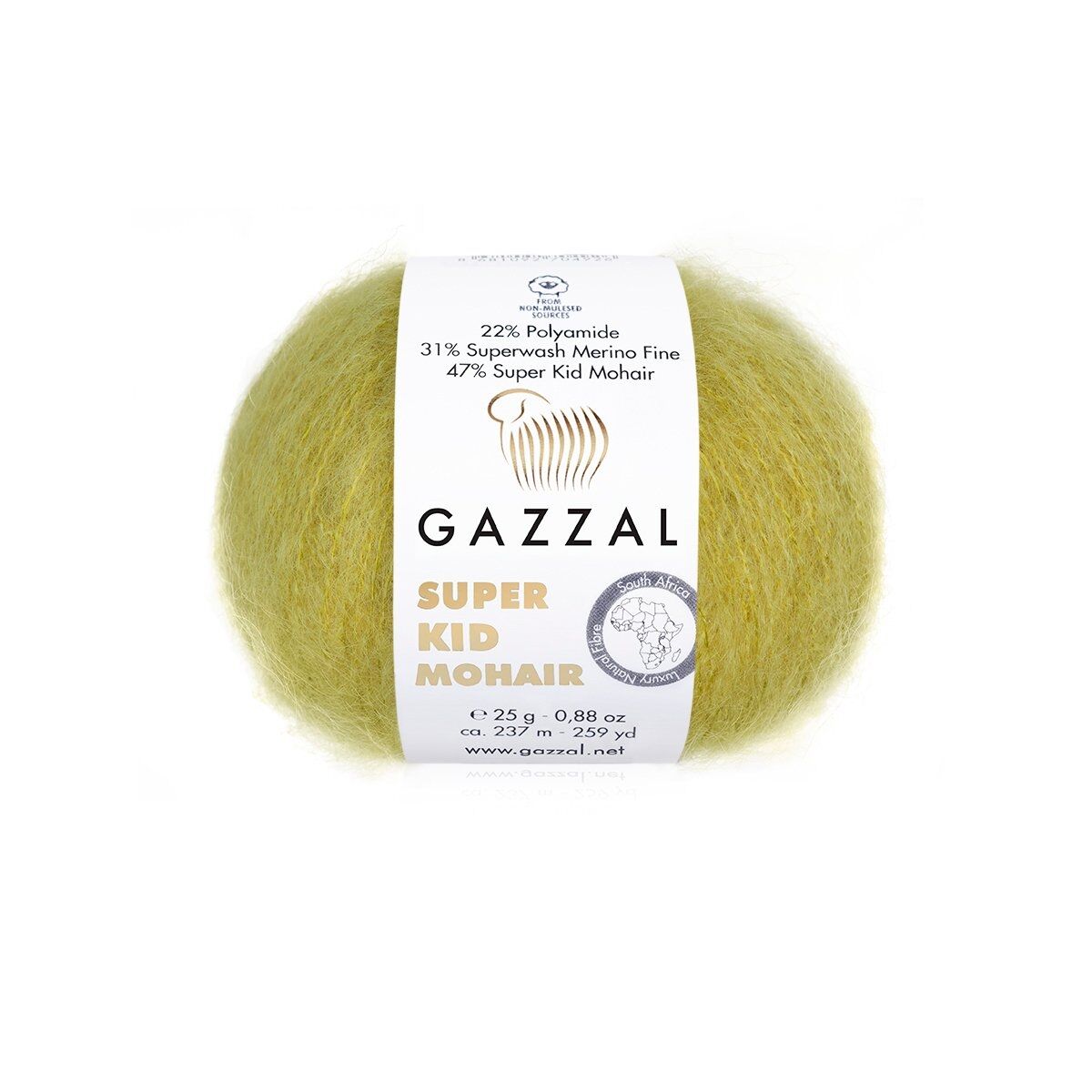 Gazzal Super Kid Mohair Strickgarne