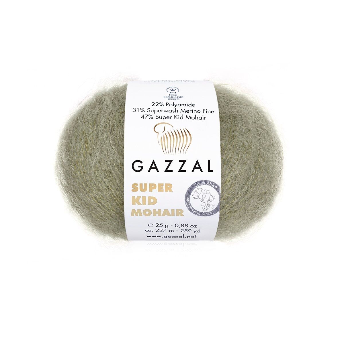 Gazzal Super Kid Mohair Strickgarne