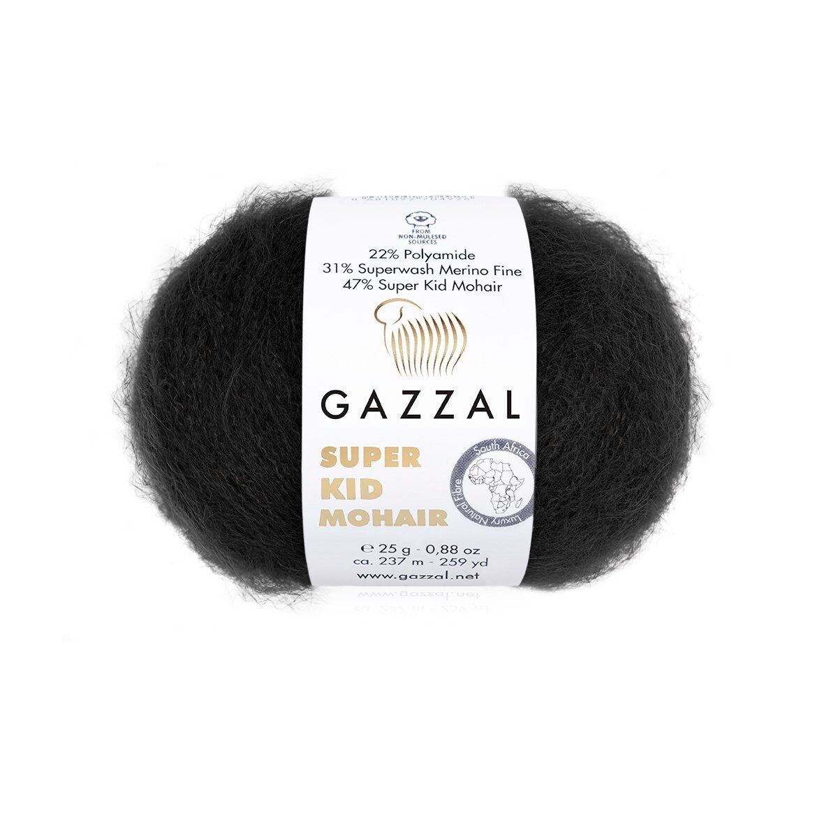 Gazzal Super Kid Mohair Strickgarne