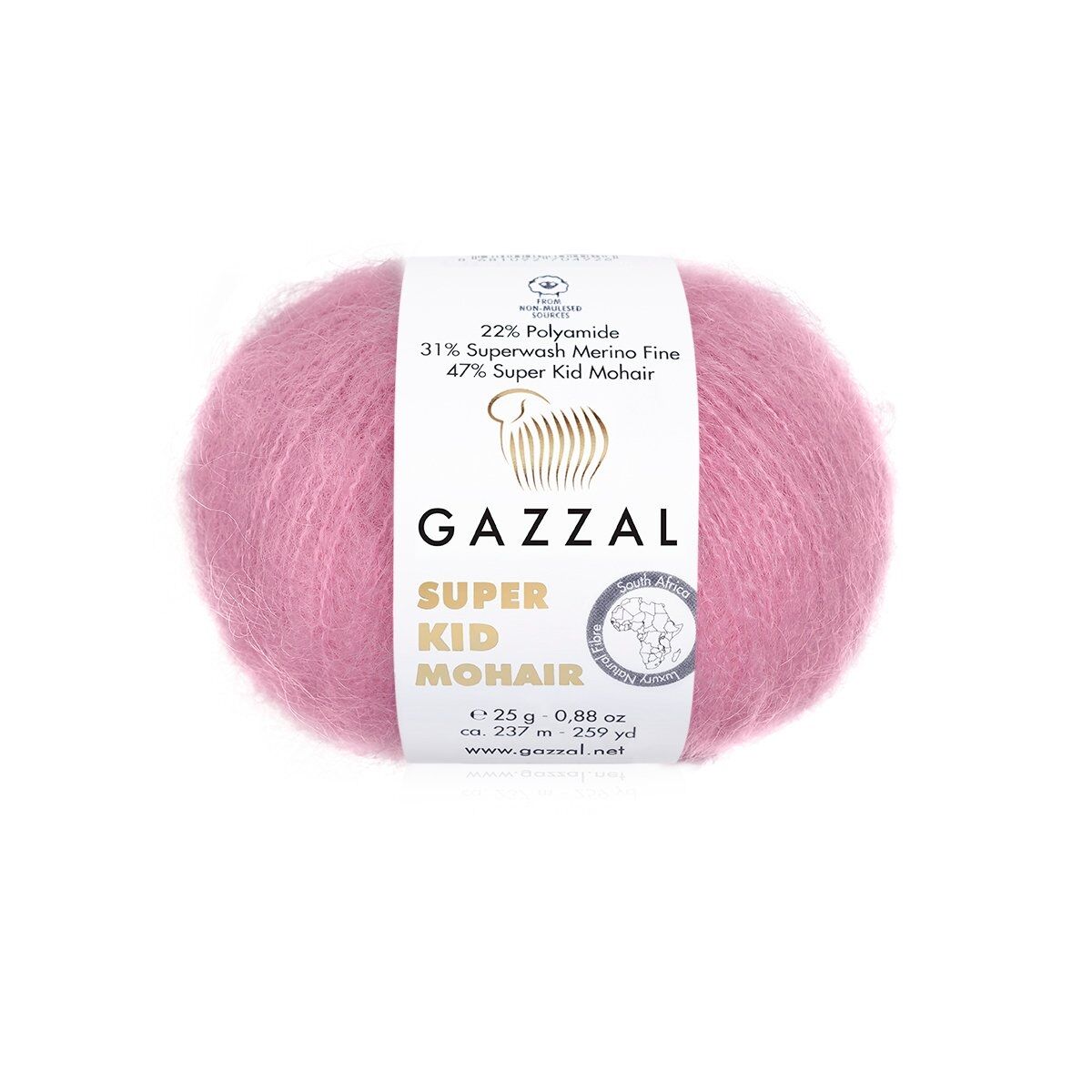 Gazzal Super Kid Mohair Strickgarne