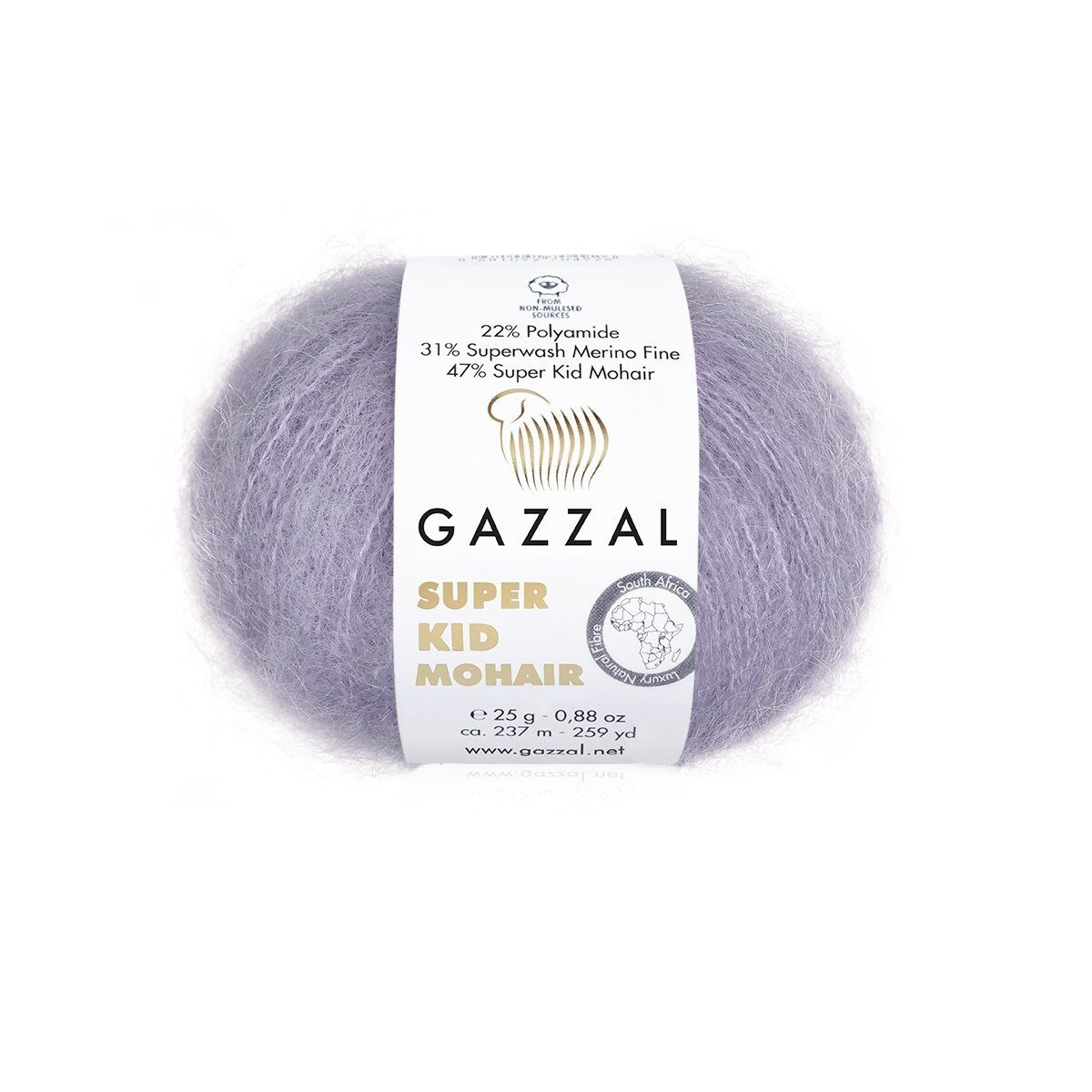 Gazzal Super Kid Mohair Strickgarne