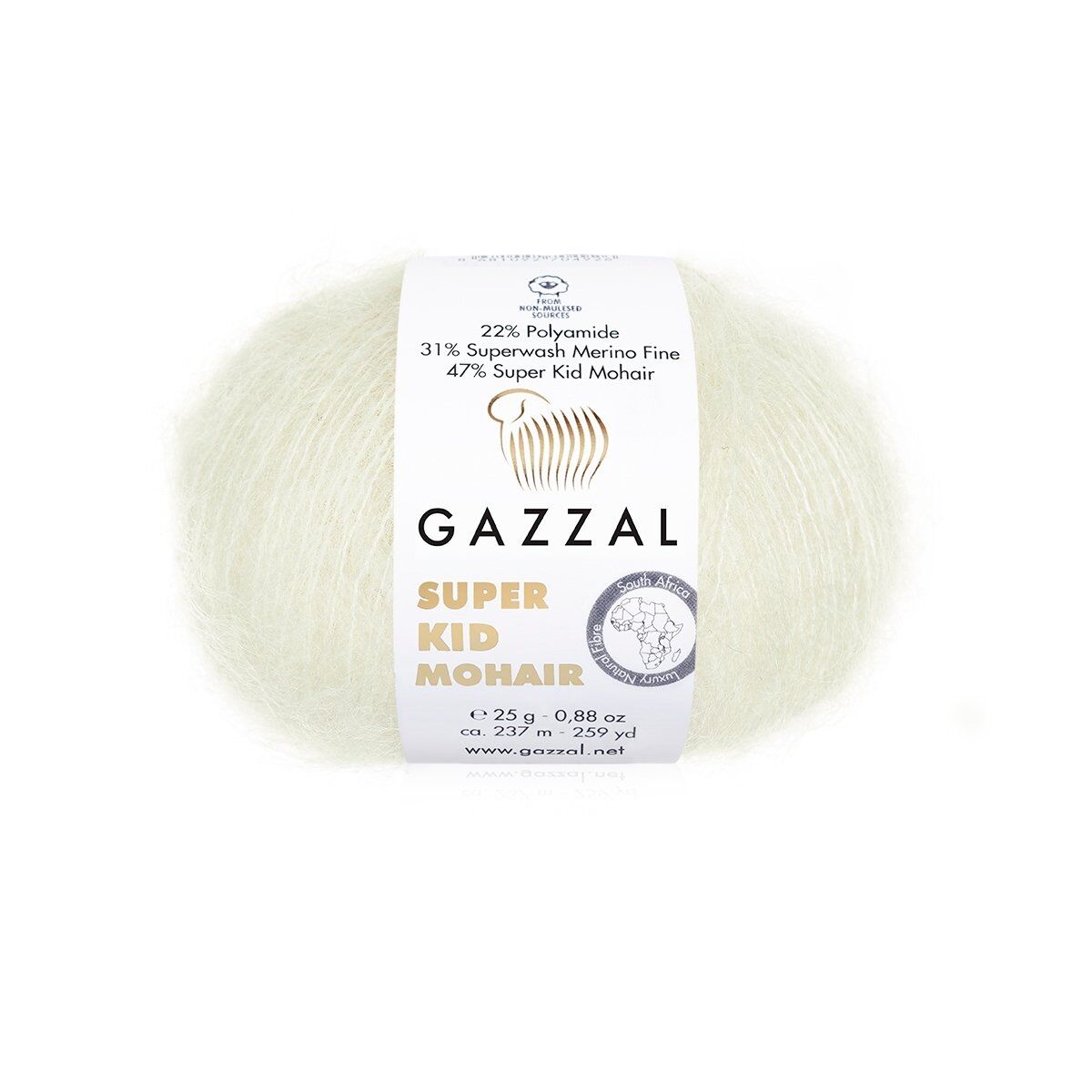 Gazzal Super Kid Mohair Strickgarne