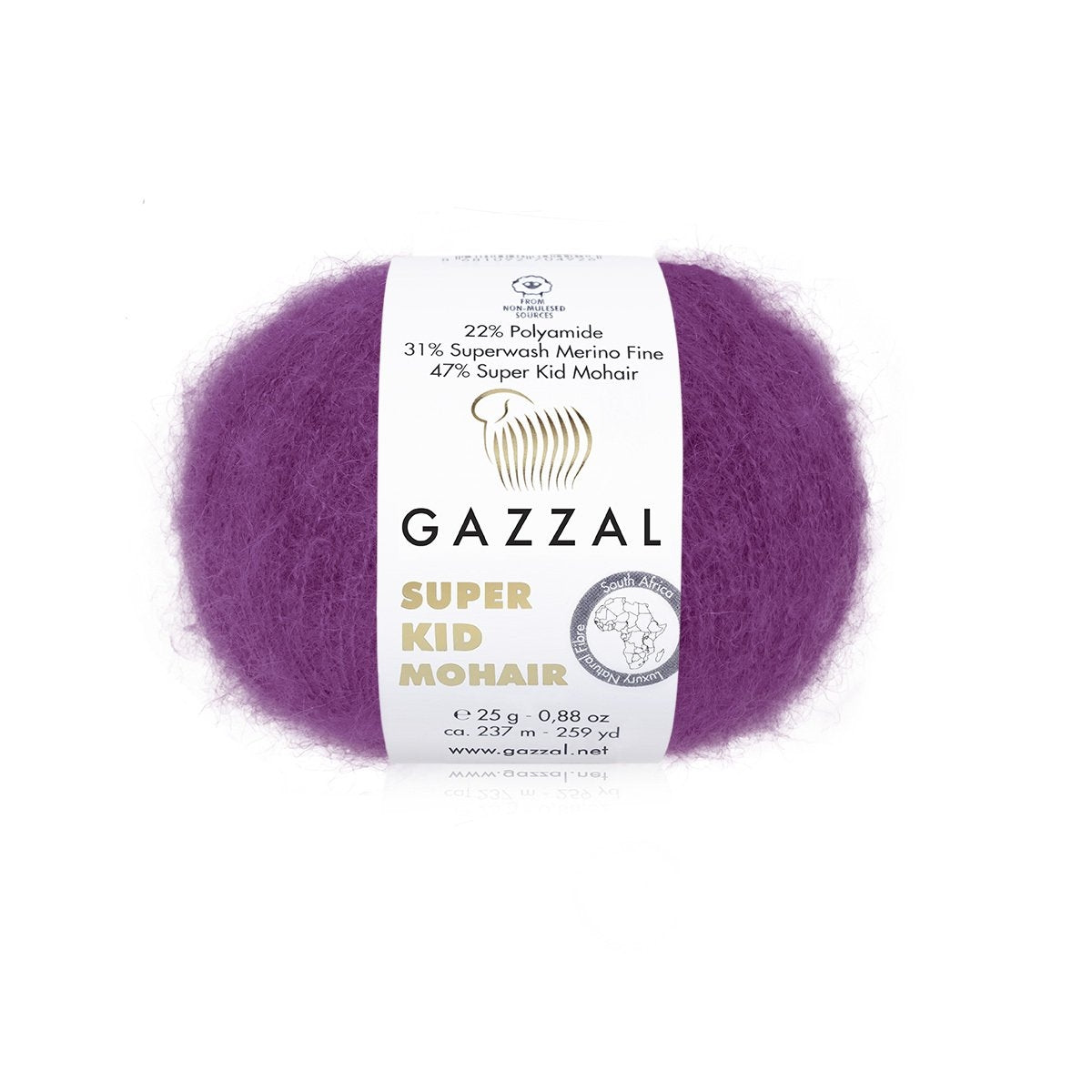 Gazzal Super Kid Mohair Strickgarne
