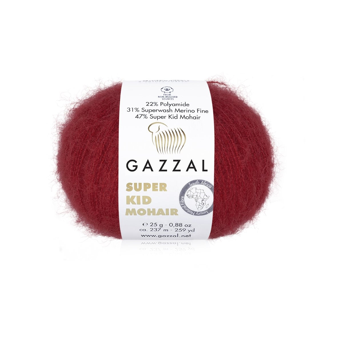 Gazzal Super Kid Mohair Strickgarne