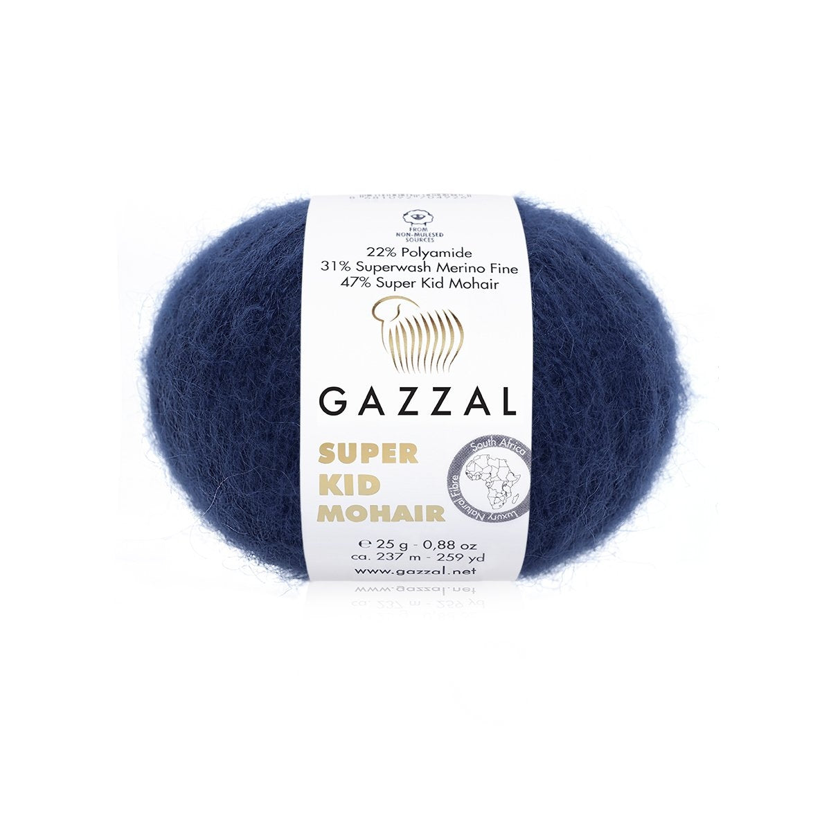 Gazzal Super Kid Mohair Strickgarne