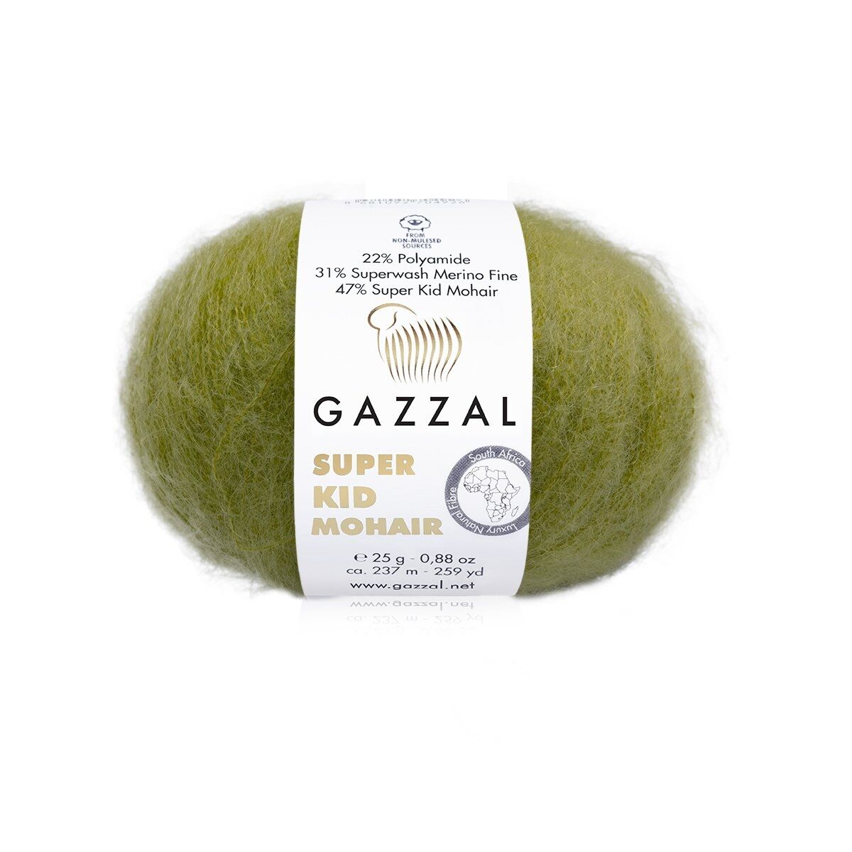 Gazzal Super Kid Mohair Strickgarne