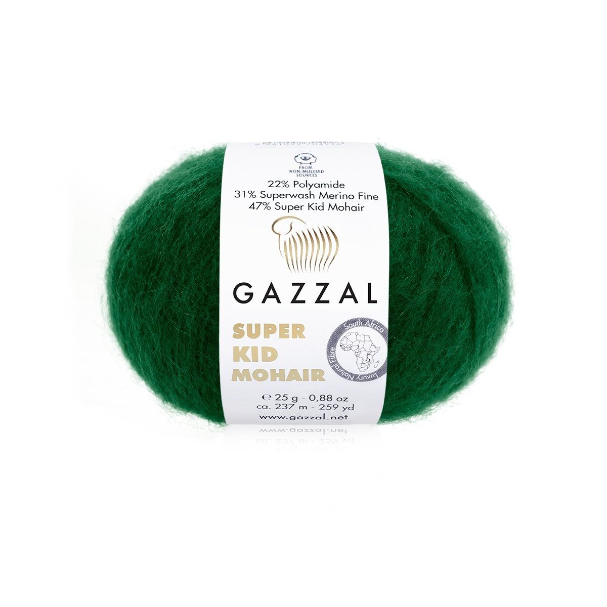 Gazzal Super Kid Mohair Strickgarne