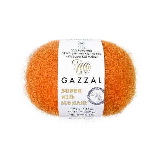 Gazzal Super Kid Mohair Strickgarne