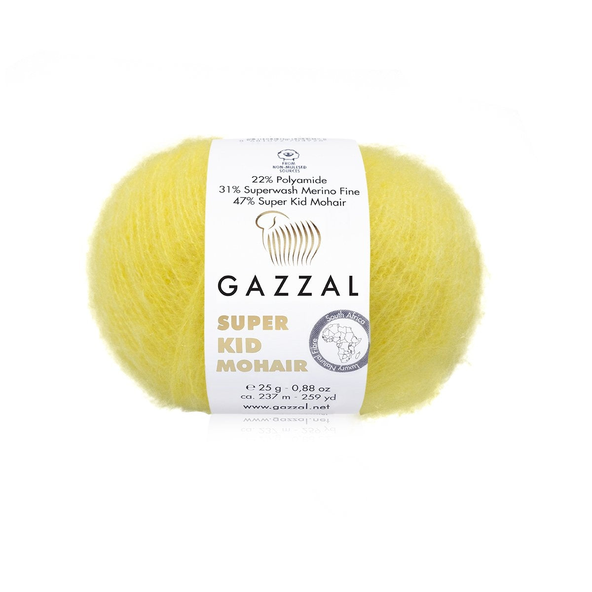 Gazzal Super Kid Mohair Strickgarne