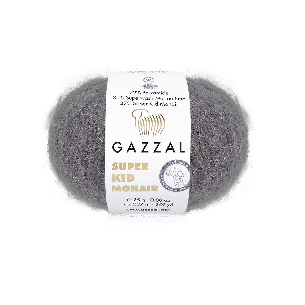 Gazzal Super Kid Mohair Strickgarne