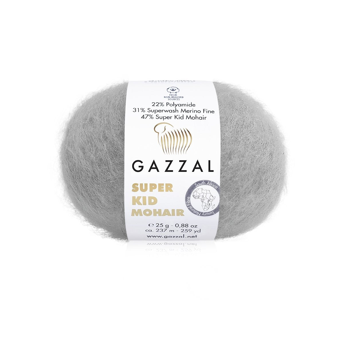 Gazzal Super Kid Mohair Strickgarne