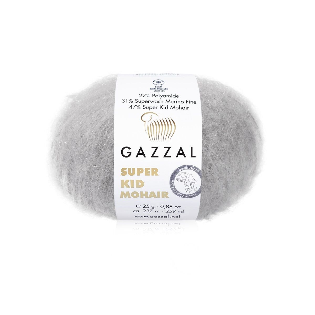 Gazzal Super Kid Mohair Strickgarne