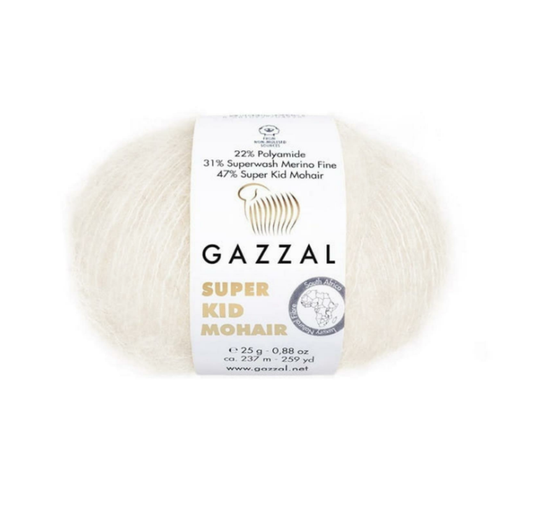 Gazzal Super Kid Mohair Strickgarne