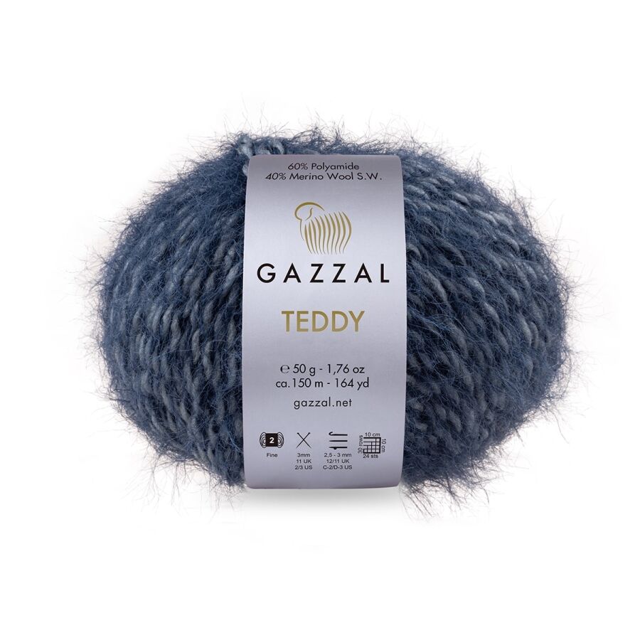 Gazzal Teddy Knitting Yarns