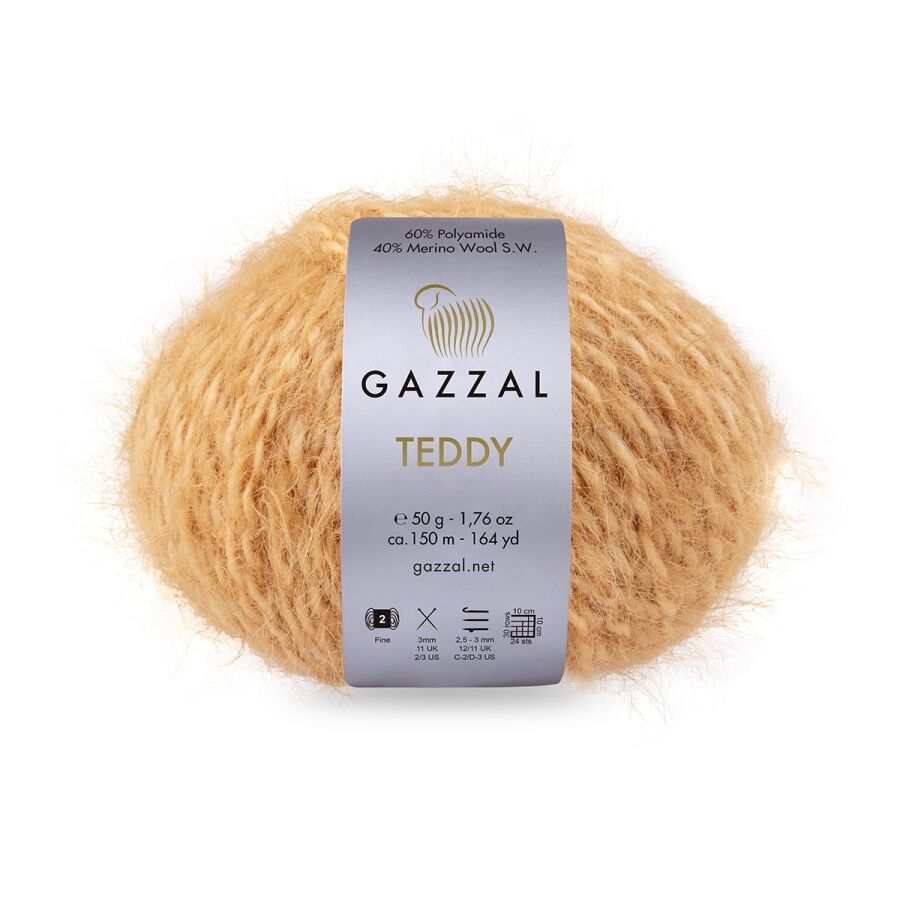 Gazzal Teddy Knitting Yarns