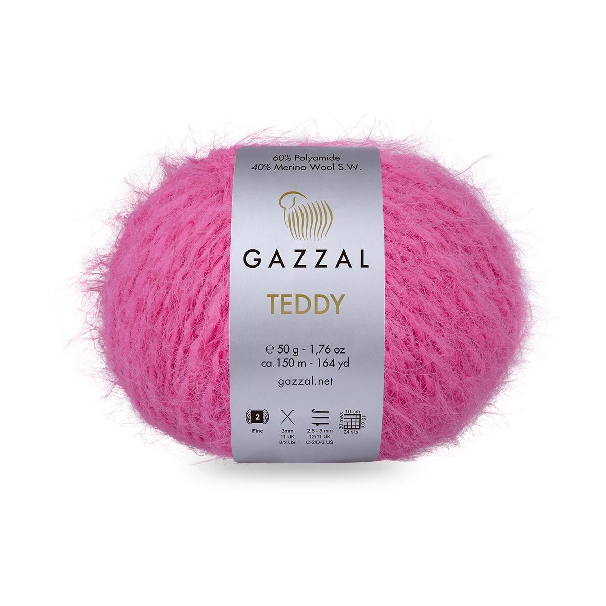 Gazzal Teddy Knitting Yarns