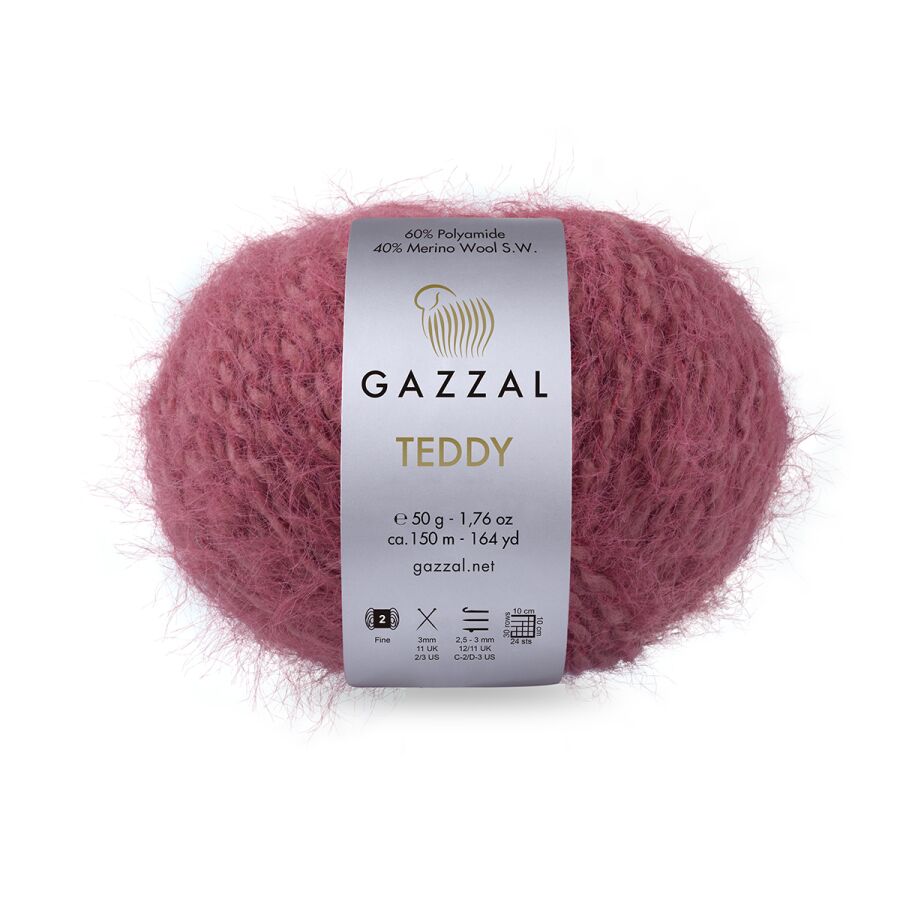 Gazzal Teddy Knitting Yarns