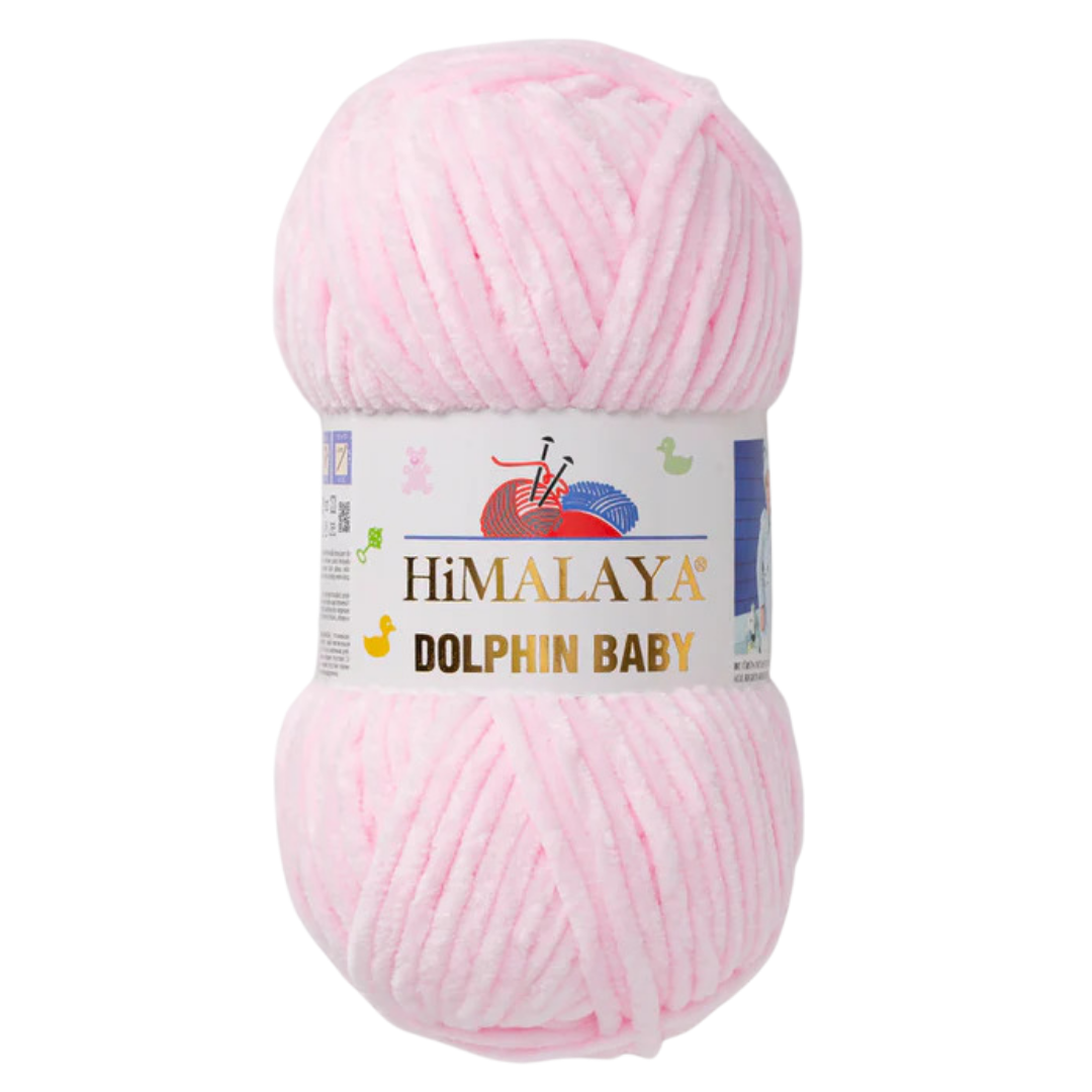 Super Soft Chenille Yarn – Himalaya Dolphin Baby – Perfect for Amigurumi, Baby Blankets & Plush Toys