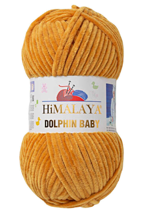 Super Soft Chenille Yarn – Himalaya Dolphin Baby – Perfect for Amigurumi, Baby Blankets & Plush Toys