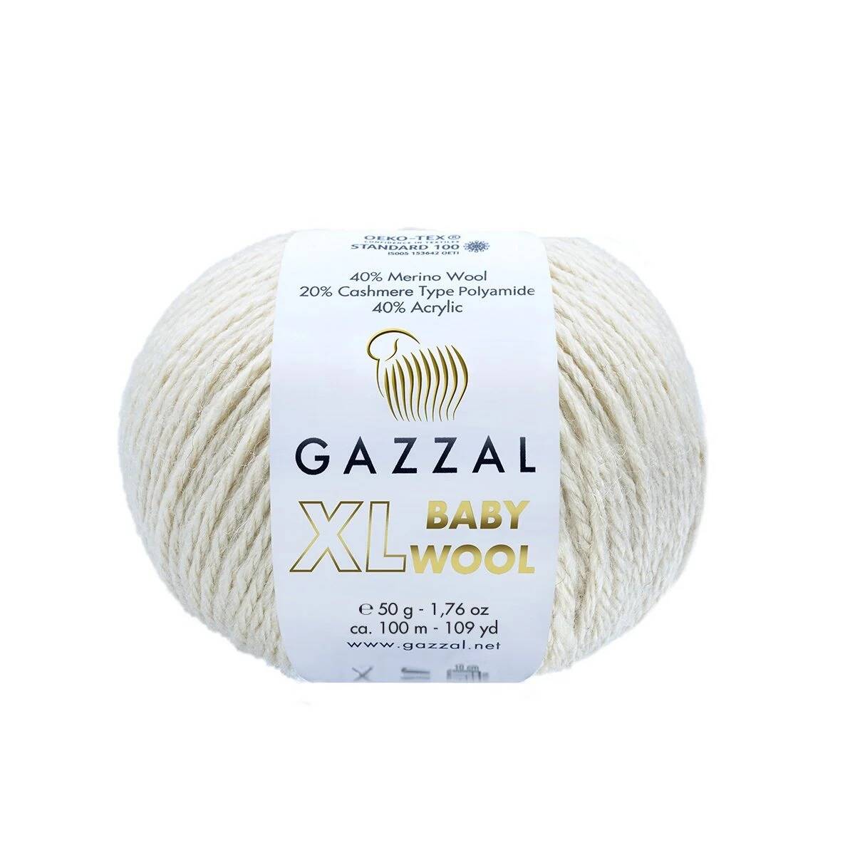 Gazzal Baby Wool XL Knitting Yarns