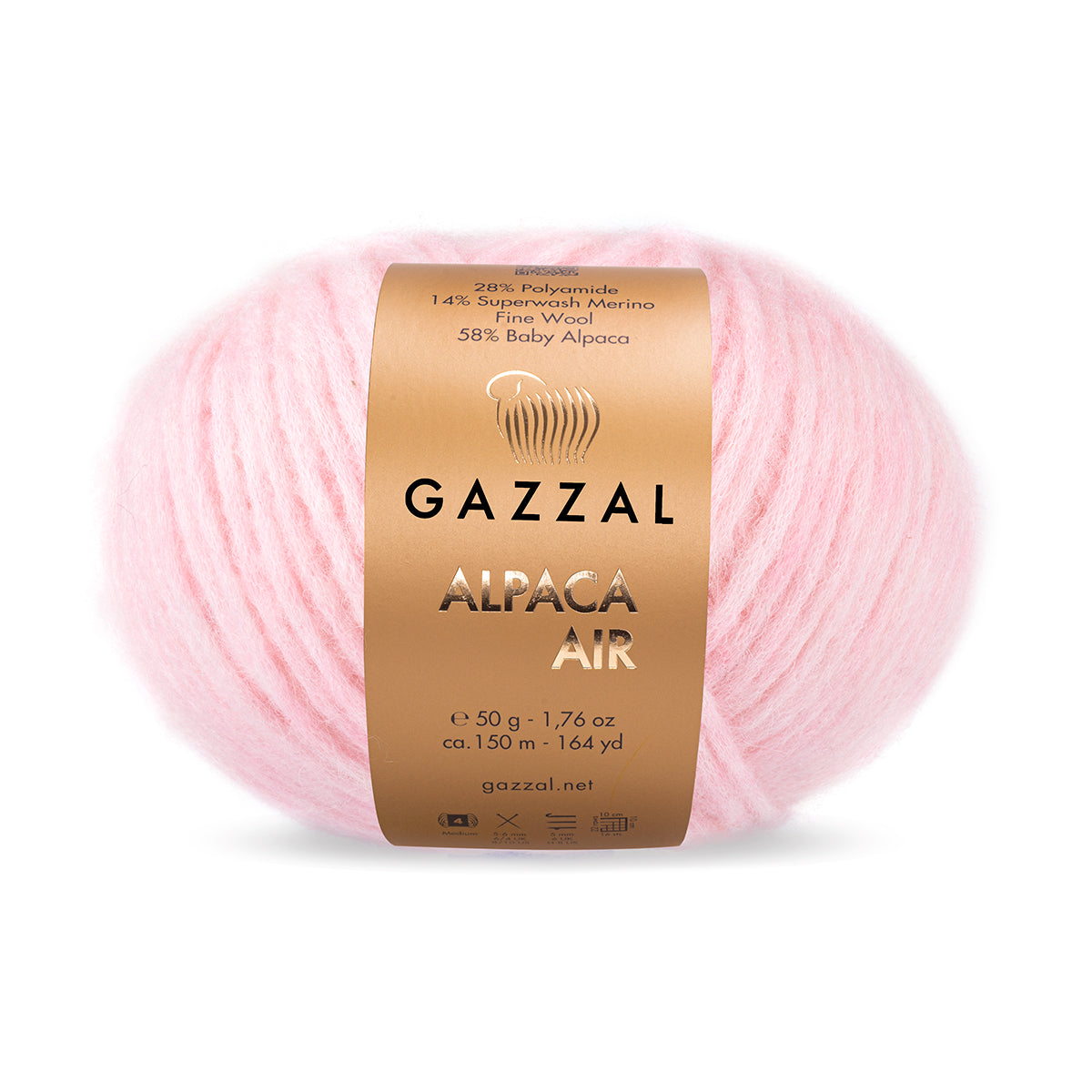 Gazzal Alpaca Air Knitting Yarns