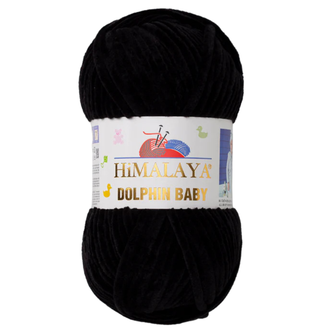 Super Soft Chenille Yarn – Himalaya Dolphin Baby – Perfect for Amigurumi, Baby Blankets & Plush Toys