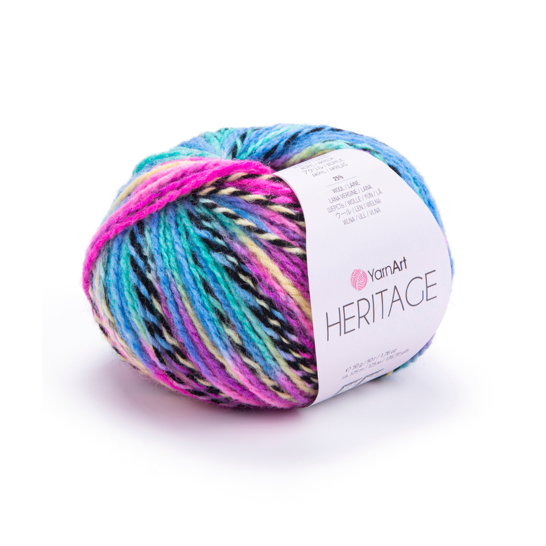 Yarnart Heritage Yarn Marbled Knitting Yarn