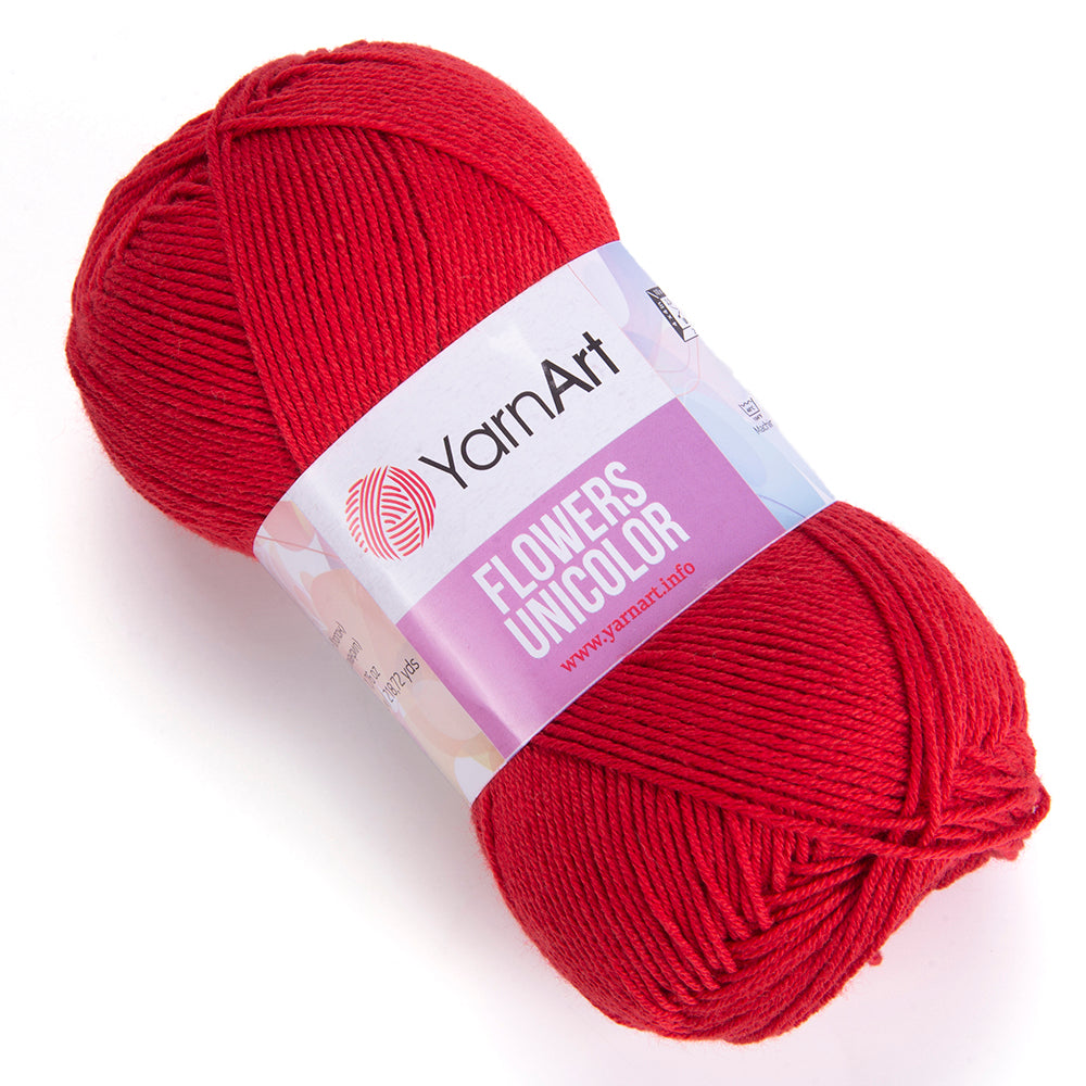 Yarnart Flowers Unicolor Knitting Yarns