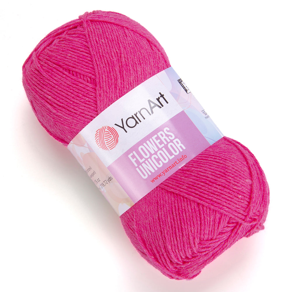 Yarnart Flowers Unicolor Knitting Yarns