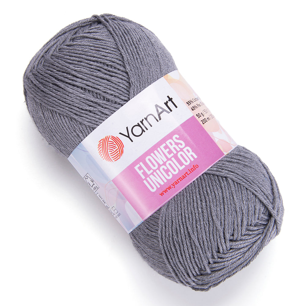 Yarnart Flowers Unicolor Knitting Yarns