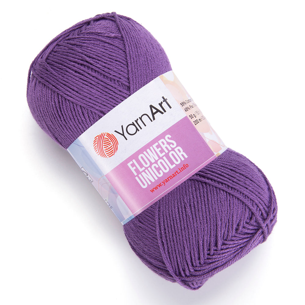 Yarnart Flowers Unicolor Knitting Yarns