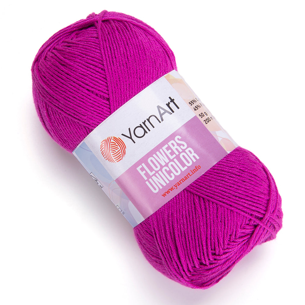 Yarnart Flowers Unicolor Knitting Yarns