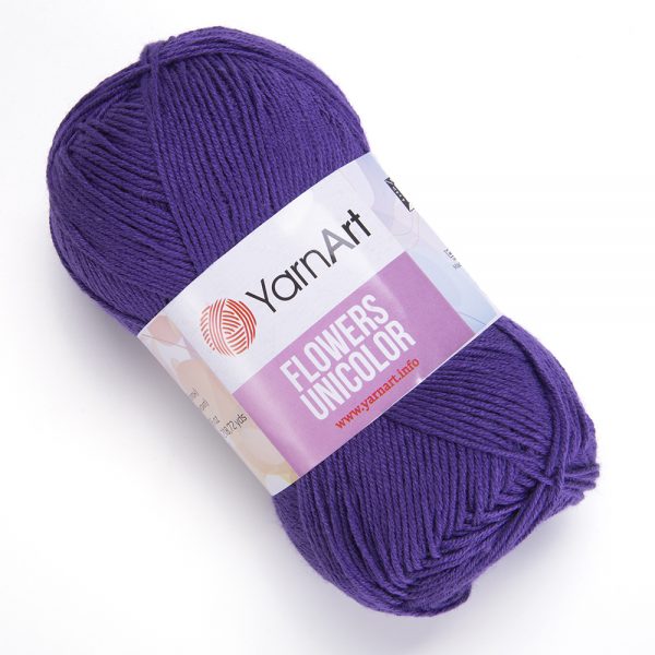 Yarnart Flowers Unicolor Knitting Yarns