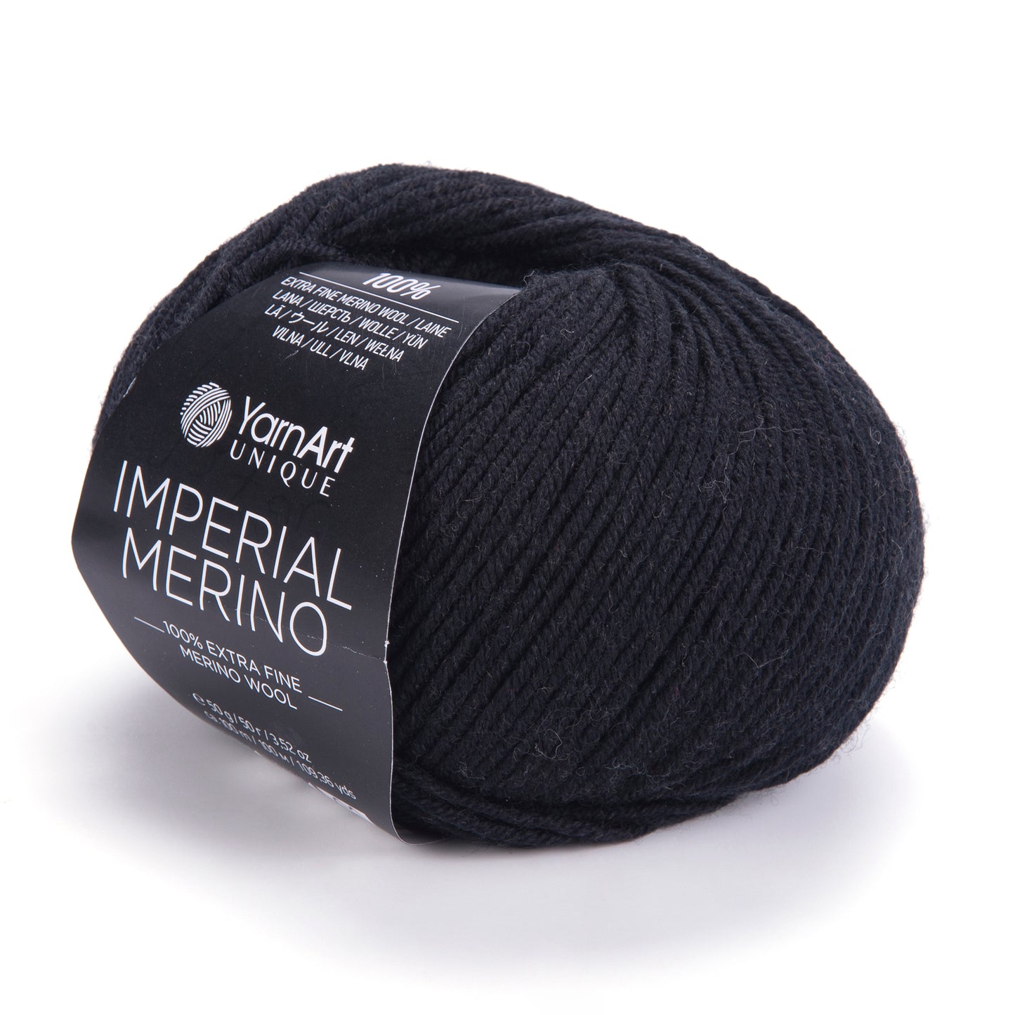 YarnArt Imperial Merino Yarn β 100% Merino Wool, Super Soft & Warm, Baby Friendly, Grey Knitting Yarn for Sweaters - Winter Projects