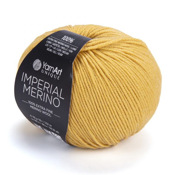 YarnArt Imperial Merino Yarn β 100% Merino Wool, Super Soft & Warm, Baby Friendly, Grey Knitting Yarn for Sweaters - Winter Projects