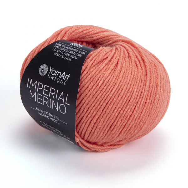 YarnArt Imperial Merino Yarn β 100% Merino Wool, Super Soft & Warm, Baby Friendly, Grey Knitting Yarn for Sweaters - Winter Projects
