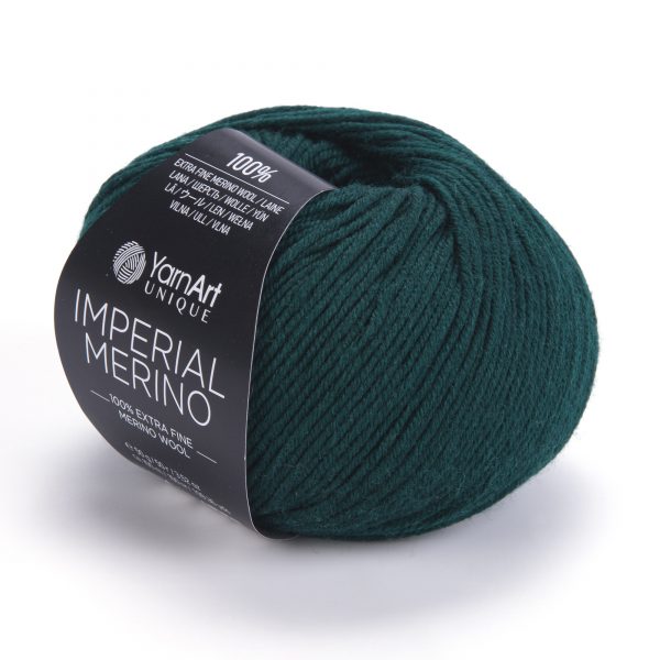 YarnArt Imperial Merino Yarn β 100% Merino Wool, Super Soft & Warm, Baby Friendly, Grey Knitting Yarn for Sweaters - Winter Projects