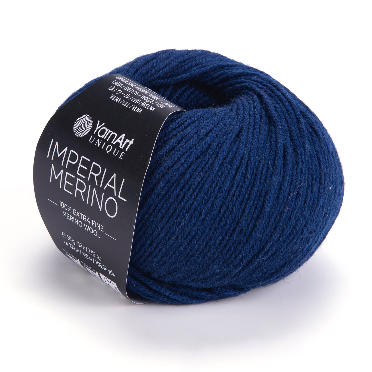 YarnArt Imperial Merino Yarn β 100% Merino Wool, Super Soft & Warm, Baby Friendly, Grey Knitting Yarn for Sweaters - Winter Projects