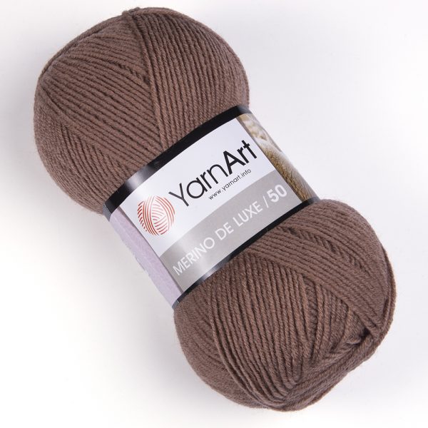YarnArt Merino Deluxe – Soft Wool Blend Yarn, 100g Skein, DK Weight, Perfect for Knitting & Crochet, Cozy - Durable Yarn