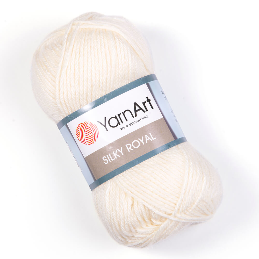YarnArt Silky Royal – Soft & Lustrous Merino-Silk Blend Yarn for Elegant Knits