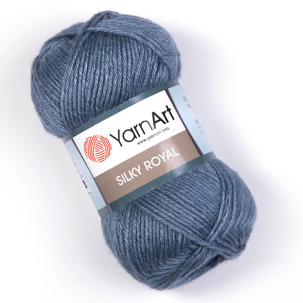 YarnArt Silky Royal – Soft & Lustrous Merino-Silk Blend Yarn for Elegant Knits