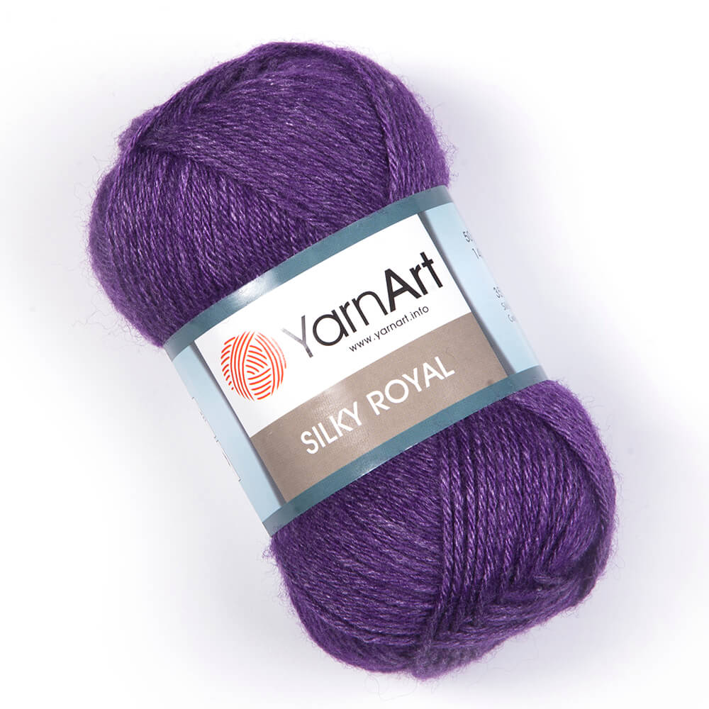 YarnArt Silky Royal – Soft & Lustrous Merino-Silk Blend Yarn for Elegant Knits