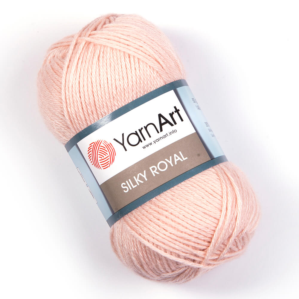 YarnArt Silky Royal – Soft & Lustrous Merino-Silk Blend Yarn for Elegant Knits
